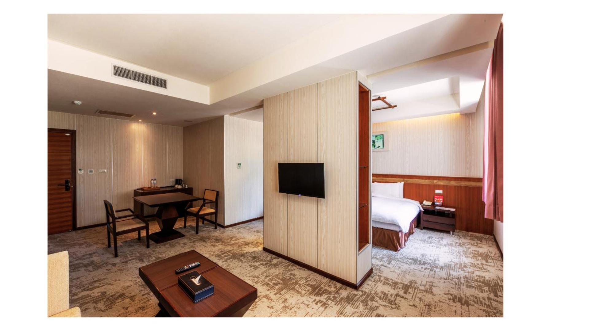 水漾月明度假文旅 Hotell Touwu Rum bild